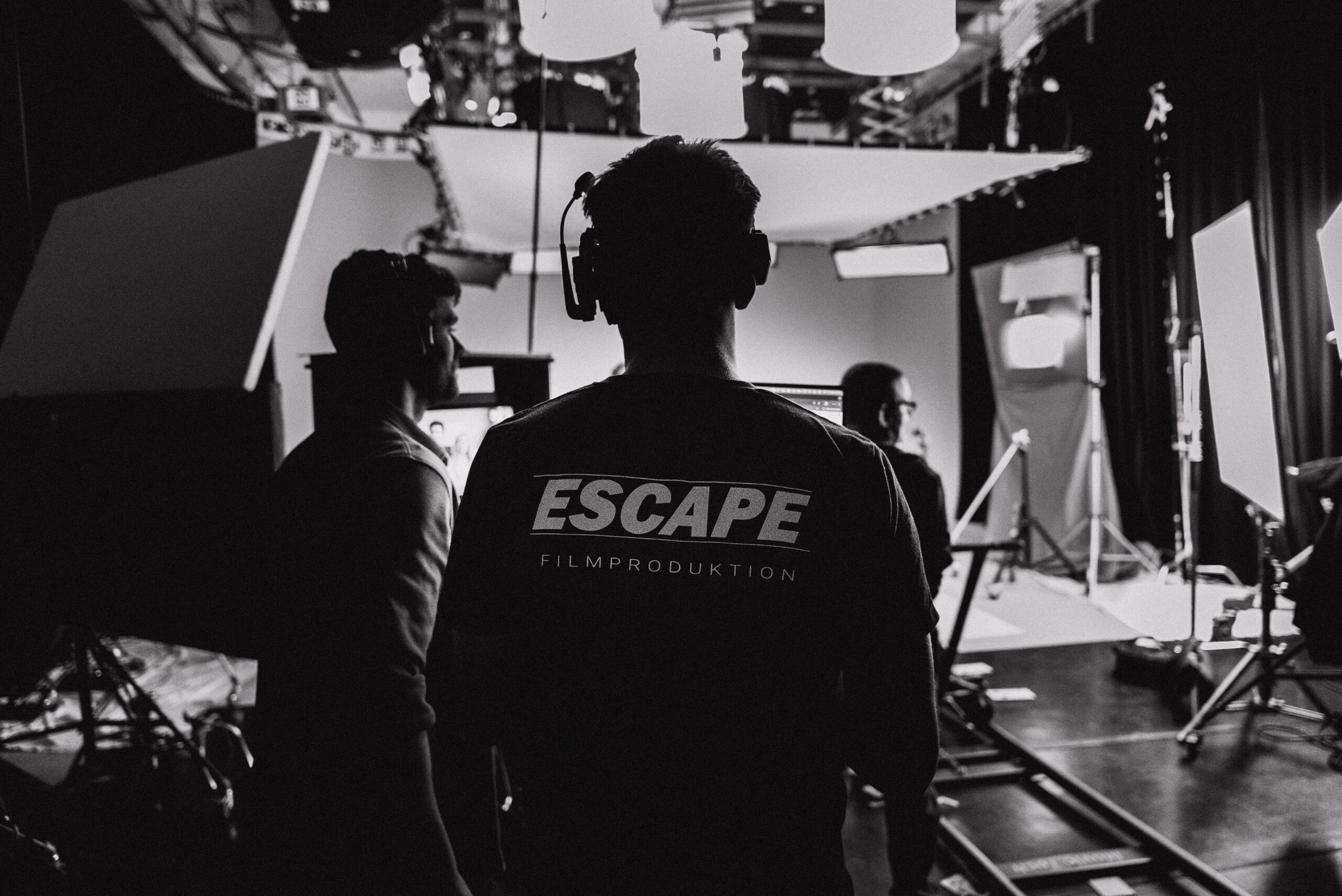 ESCAPE Filmproduktion Hamburg, Team am Set