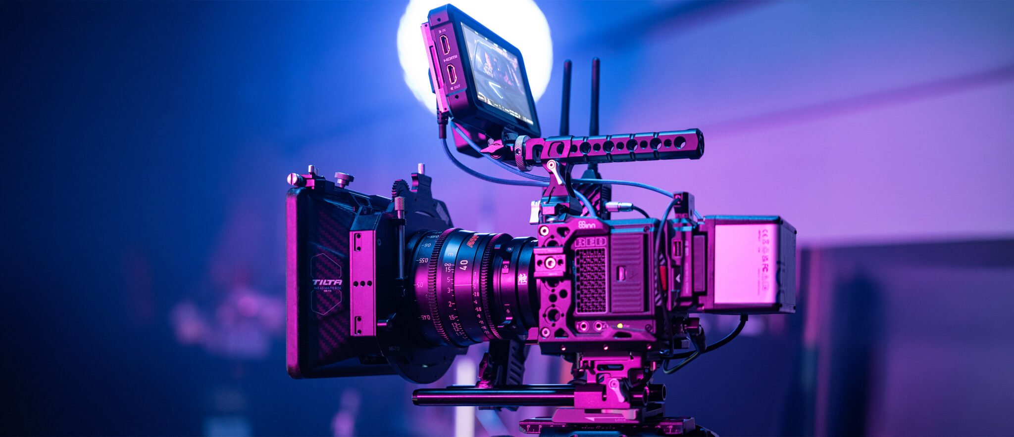 Kamera von ESCAPE am Set, Behind the Scenes