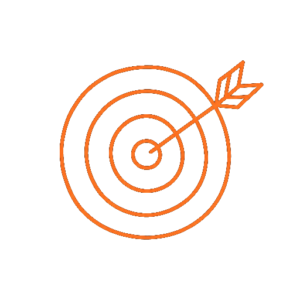 Gescribbeltes Icon zweier Sprechblasen